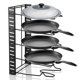 thumbnail image 5 of Estante de almacenamiento ajustable ANGGREK para sartenes y ollas color negro, 5 of 8