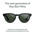 thumbnail image 2 of Ray-Ban Meta Headliner (Gen 2) - Shiny Black, Transitions Graphite Green Lenses, 2 of 12
