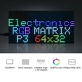 thumbnail image 4 of LED Matrix Panel, 64x32 Pixels RGB LED Matrix Display  For Advertising, 4 of 8