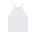 thumbnail image 3 of Lullu Girls Cotton Lightweight Halter Tank Tops Breathable Casual Sleeveless Shirts, White, 3 of 3