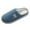 Blue, variant on Mens Slippers Winter Soft Thick Sole Slip On House Shoes Warm Memory Foam Non Slip Comfortable Casual Indoor Outdoor Men Slippers Size 40