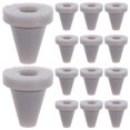 thumbnail image 1 of 50Pcs Round Grey Silicone Nozzles for Shower Cleaner Tool Home Showering, 1 of 9