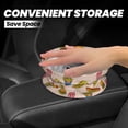 thumbnail image 4 of Wukai Hamburger Pizza Coke Print Car Trash Can - Easy to Clean Hanging Garbage Bin - Removable Liner - Leak-Car Garbage Can - Waterproof Trash Can for Car and SUV, 4 of 7