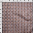 thumbnail image 3 of oneOone Viscose Chiffon Fabric Leaves & Floral Block Print Sewing Fabric BTY 42 Inch Wide, 3 of 4