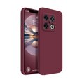 thumbnail image 1 of Luxury Shockproof Phone Case for Oneplus 10 Pro 10T 10R 10Pro 5G Simple Square Liquid Silicone Original Soft Back Cover Housing Plum Oneplus 10R 150W, 1 of 6