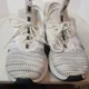 thumbnail image 3 of Ni - ke Ni - ke Youth Ashin Modern Size 7Y A02129-102 Grey Black Knit Laced Running Shoes, 3 of 5