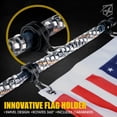 thumbnail image 5 of Xprite USA WHIP-4FT-RC-SPIRAL-G2 4 ft. Spiral RGB LED Flag Pole Whip Light with Remote Control, 5 of 7