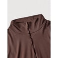 thumbnail image 6 of Women's High Neck Sleeveless Maxi Dress Cinched Waist A-Line Vintage Summer, 6 of 6