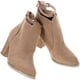 thumbnail image 5 of EeaseMX par de elegantes botines de tacón alto para mujer, botas cortas informales para invierno y otoño, color albaricoque (talla 36), 5 of 7