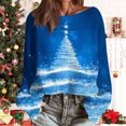 thumbnail image 2 of Birdeem Chandail de Noël pour Femmes, Col Rond, Manches Longues, Mode Automne 2026, Haut Crocheté Graphique, Pulls pour Femmes, Vêtements d'Automne pour Femmes, 2 of 7