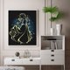 thumbnail image 4 of Blancanieves silueta pintura al óleo por números Kit sin marco dibujo imagen decoración Sywqhk Decoración hogareña, 4 of 9