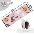 thumbnail image 5 of Yayeee Runner Rug for Bedroom 2'x6' Machine Washable Hallway Non Slip Mat, Pink Halloween Ghosts, 5 of 8