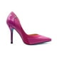 thumbnail image 1 of Zapatilla Stiletto Fiusha Combinación Piel y Charol PIKIKI fucsia 26.5 PIKIKI 2745, 1 of 4