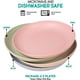 thumbnail image 4 of Juego De 4 Platos Irrompibles, Irrompibles Y Robustos, Cubiertos, Apto Para Microondas Y Lavavajillas, Varios Colores Platos Ligeros Sin Bpa, 4 of 5