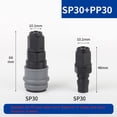 thumbnail image 1 of C-Type Self-locking Quick Connector Compressor Pneumatic Fittings, 1 of 7