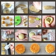 thumbnail image 5 of 8pcs Hand Press Cookie Stamp Moon Cake Decor Mould Barrel Mooncake Mold 75g DIY, 5 of 10