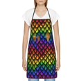 thumbnail image 3 of Sikiie Dragon Scales Aprons for Kitchen Cooking Aprons, Chef Apron for Men Women Chef, 3 of 7