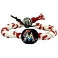 thumbnail image 1 of Bracelet de Baseball Frozen Rope Classique des Miami Marlins, 1 of 1