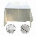 thumbnail image 3 of Garden Restaurant Cotton Tablecloth Dining Table Cloth White 100*160Cm 120*180Cm, 3 of 5