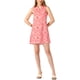 thumbnail image 2 of Vestido corto sin mangas de verano retro con estampado floral de INSPIRE CHIC M Rosa, 2 of 6