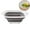Gray, variant on Bxaolu Colander Strainer, Over the Sink Colander, Silicone Kitchen Sink Strainer, Foldable Large Colander Basket to Wash Vegetable, Fruit, Gray