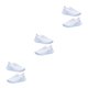 thumbnail image 3 of Jumpingount Flats Mesh Sneakers Shoes Casual Sports Sock Rhinestone Trainers Summer Cómodo para correr al aire libre Blanco Type1 NO1, 3 of 6
