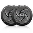 thumbnail image 3 of Pyle PLMRBT18 Bluetooth Audio Amplified Marine Waterproof Controller, Pyle PLMRS5B 5.25" 180 Watts Max Power 2-Way Low Profile Slim Style Boat Audio Black Speakers (1 Pair), 50 Feet 18G Speaker Wire, 3 of 4