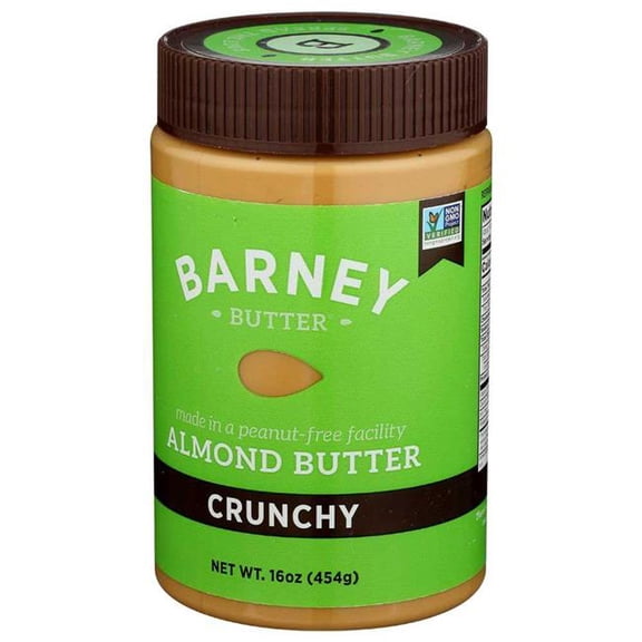 Barney Butter Almond Butter Crunchy, 16 oz