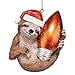 thumbnail image 3 of Santa's Holiday Season Sloth Christmas Ornament: Each, 3 of 4
