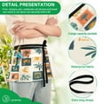 thumbnail image 4 of Yayeee Waist Apron with Pockets for Cooking Waterproof Half Server Aprons, Beige Playful Stamp, 4 of 7