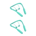 thumbnail image 3 of Inteprter PP auricular cuello colgante reemplazo tipo C compatible con Bluetooth 5.1 inalámbrico IPX5 impermeable deportes correr auriculares Verde 2Conjunto, 3 of 6