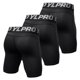 thumbnail image 4 of Paquete de 3 pantalones cortos para hombre Ropa interior de entrenamiento activo YEL  Pantalones cortos, 4 of 7