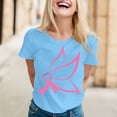 thumbnail image 2 of Cancer Support Pink Cancer Awareness T-Shirt, 2 of 4