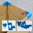 thumbnail image 2 of Paquete de 4 clips de esquina en ángulo recto impresos en 3D for cajas | Clips de refuerzo de bordes for cajas de cartón corrugado | Soluciones de almacenamiento duraderas, 2 of 2