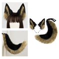 thumbnail image 4 of Aellinatey Wolf Dog Costume Accessories, Animal Ears Headband, Animal Tail, 4 of 14