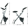 thumbnail image 4 of Ativafit Indoor Cycling Bike Folding Magnetic Upright Bike Large Seat Stationary Bike Recumbent Exercise Bike, 4 of 7