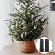 thumbnail image 4 of unbranded 10Ud Soporte Resistente Para Árbol De Artificial Negro Y Funcional, 4 of 8