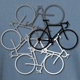 thumbnail image 3 of CafePress - Bicycle Circle T Shirt - Mens Comfort Colors Shirt, 3 of 5