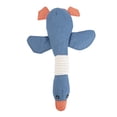 thumbnail image 4 of Juguetes de peluche para perros con forma de ganso salvaje, de lino suave, para limpiar los dientes, juguetes masticables chirriantes para perros y gatos., 4 of 14