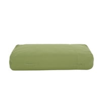 GDF Studio Arcelia Outdoor Water Resistant 6'x3' Lounger Bean Bag, Green