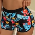 thumbnail image 2 of YOUSNH Women Boutons de Course Taille Haute Maillot de Bain Lacets Maillots de Bain Maillots de Bain Maillots de Bain Bas Tropical Imprimé Maillots de Bain Maillots de Bain Maillots de Bain de Plage for Women Rouge, 2 of 8