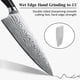 thumbnail image 3 of Cuchillo de Cocina HOSHANHO 8" Ultra Afilado de Acero de Alto Carbono, 3 of 7