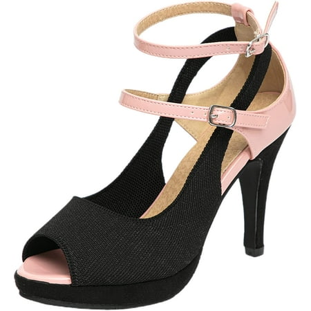 

Women s High Heels Shoes Ankle Straps Dress Heeled Sandals
