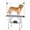Purple, variant on PawHut Adjustable Dog Grooming Table with 2 Safety Slings, Blue