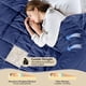 thumbnail image 3 of Manta con Peso Downluxe Talla Queen 6.8 kg Azul Marino 229x229 cm, 3 of 7
