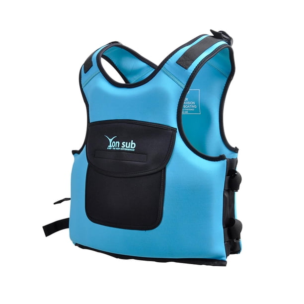 Chaleco Salvavidas Para Kayak Para Adultos, Para Hombres Y Mujeres, Para Deportes Acuáticos, Rafting, Piragüismo, Azul, Talla L azul L