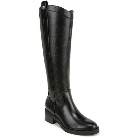 LifeStride Womens Bridgett Faux Leather Riding Knee-High Boots