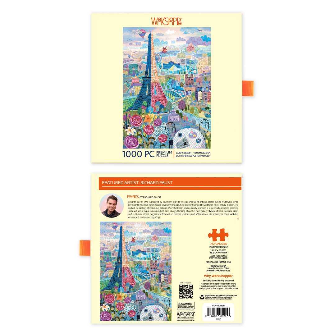 Paris | 1000 Piece Jigsaw Puzzle