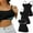 Black3, variant on Women Cotton Camisole Shelf Bra Cami Adjustable Spaghetti Strap Tank Top 3-Pack