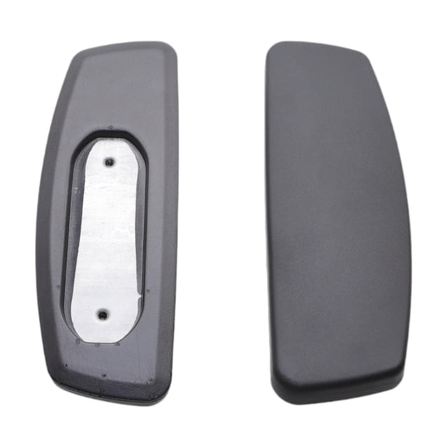 Silla de oficina de 2 piezas almohadillas de reposabrazos cubiertas de reposabrazos en casa con orificios de montaje para sillas de escritorio silla